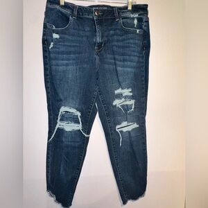Maurice High Rise‎ Distressed Jeans Size XL
